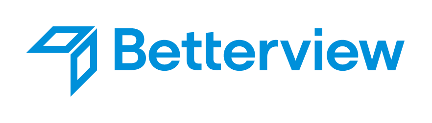 Betterview Logo One Color Blue