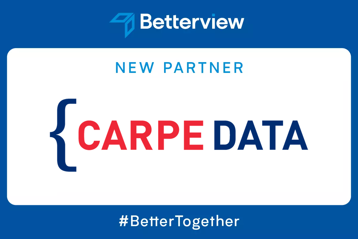 Betterview and Carpe Data Partner to Provide Business Occupancy Data to P&C Insurers